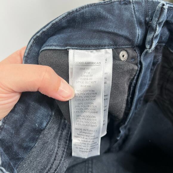 Good American High Rise Good Legs Jeans Distressed - Picture 7 of 7